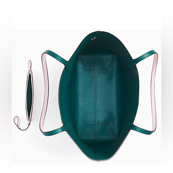 Kate Spade Colada Pineapple Reversible Tote + Pouch NWT - Picture 5 of 9